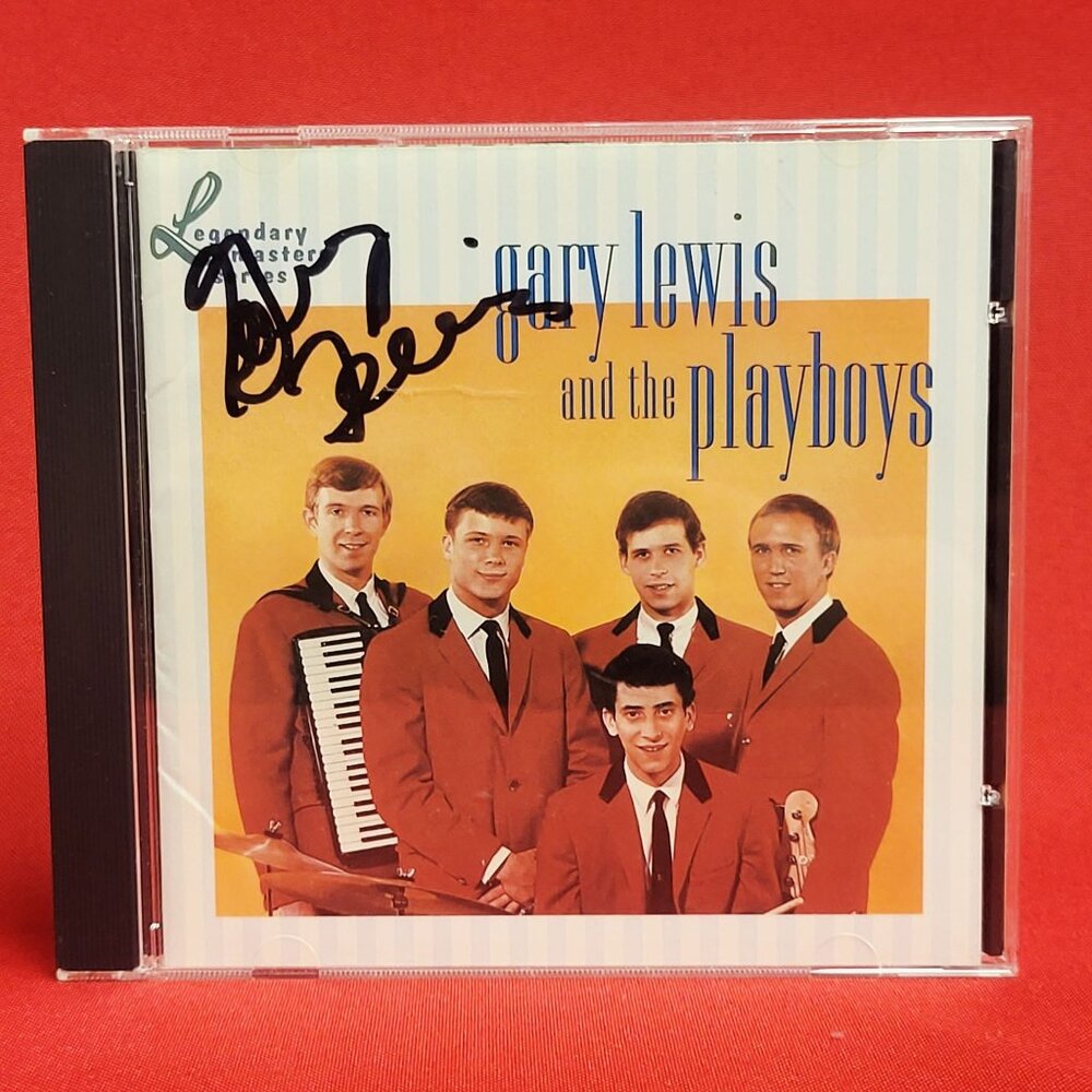Gary Lewis and the Playboys CD 1990 Signed The Legendary Masters Series